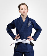 Venum BJJ Gi Contender Kids - Navy Blauw