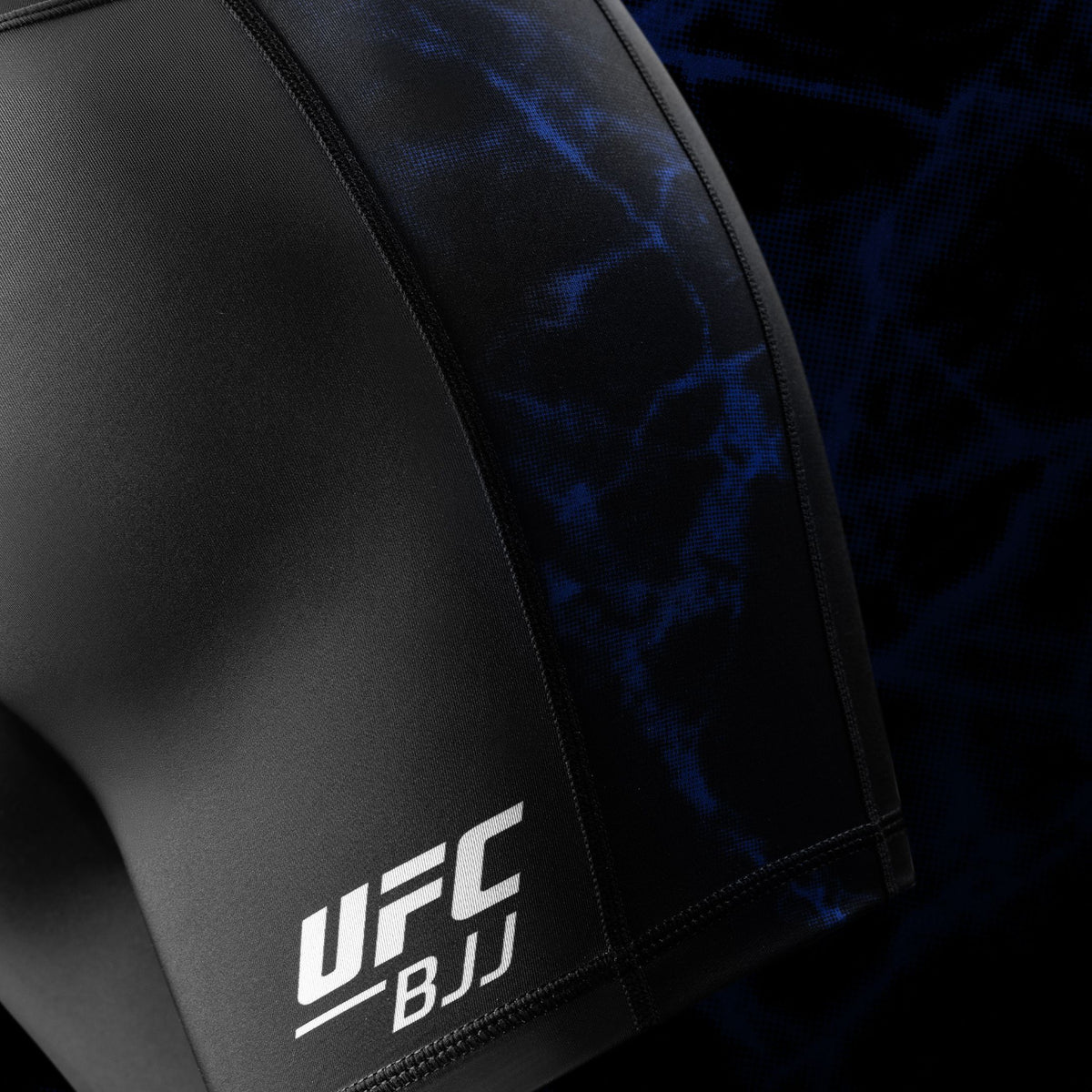 Hayabusa x UFC BJJ Compressie Shorts Dames - Zwart/Blauw