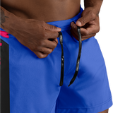 Hayabusa Muay Thai Shorts Icon - Blauw/Geel