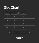 Caged Kickboks Scheenbeschermers Shadow - Zwart/Zwart - Scheenbeschermers