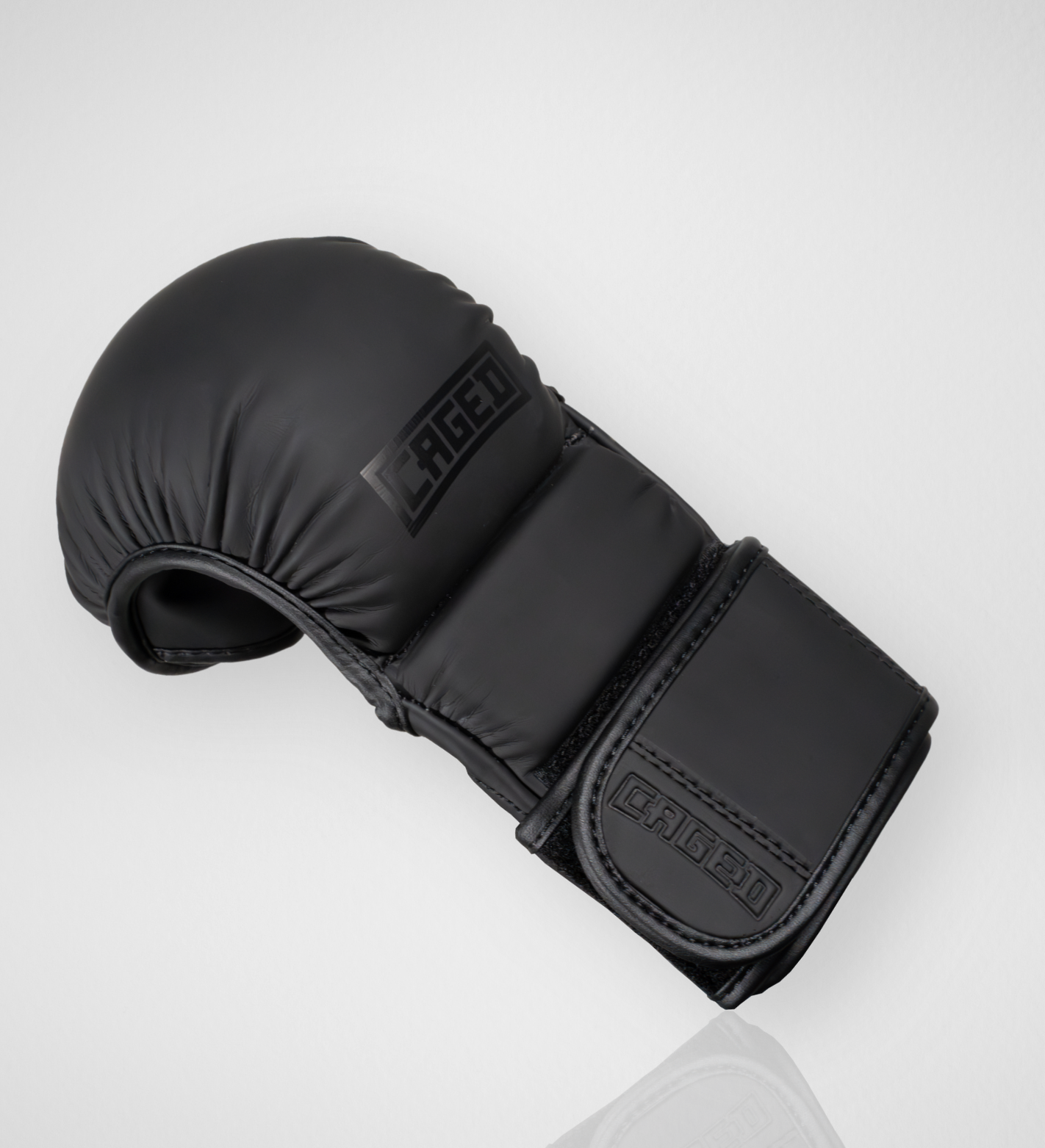 Caged MMA Handschoenen Shadow Sparring - Zwart/Zwart - MMA Handschoenen