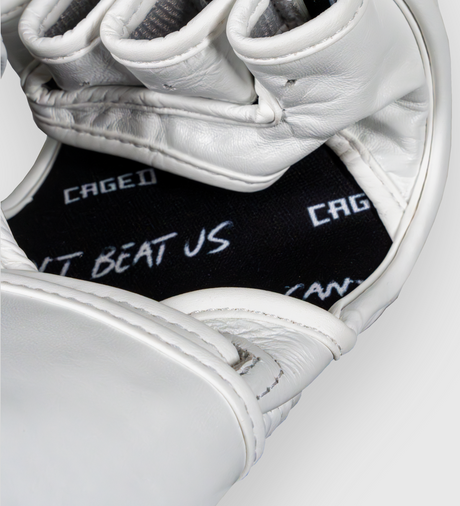 Caged MMA Handschoenen ’X Series’ Sparring - Wit/Wit - MMA Handschoenen