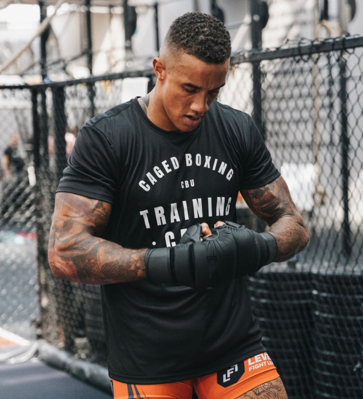 Caged T-Shirt Training Camp - Zwart - T-Shirt