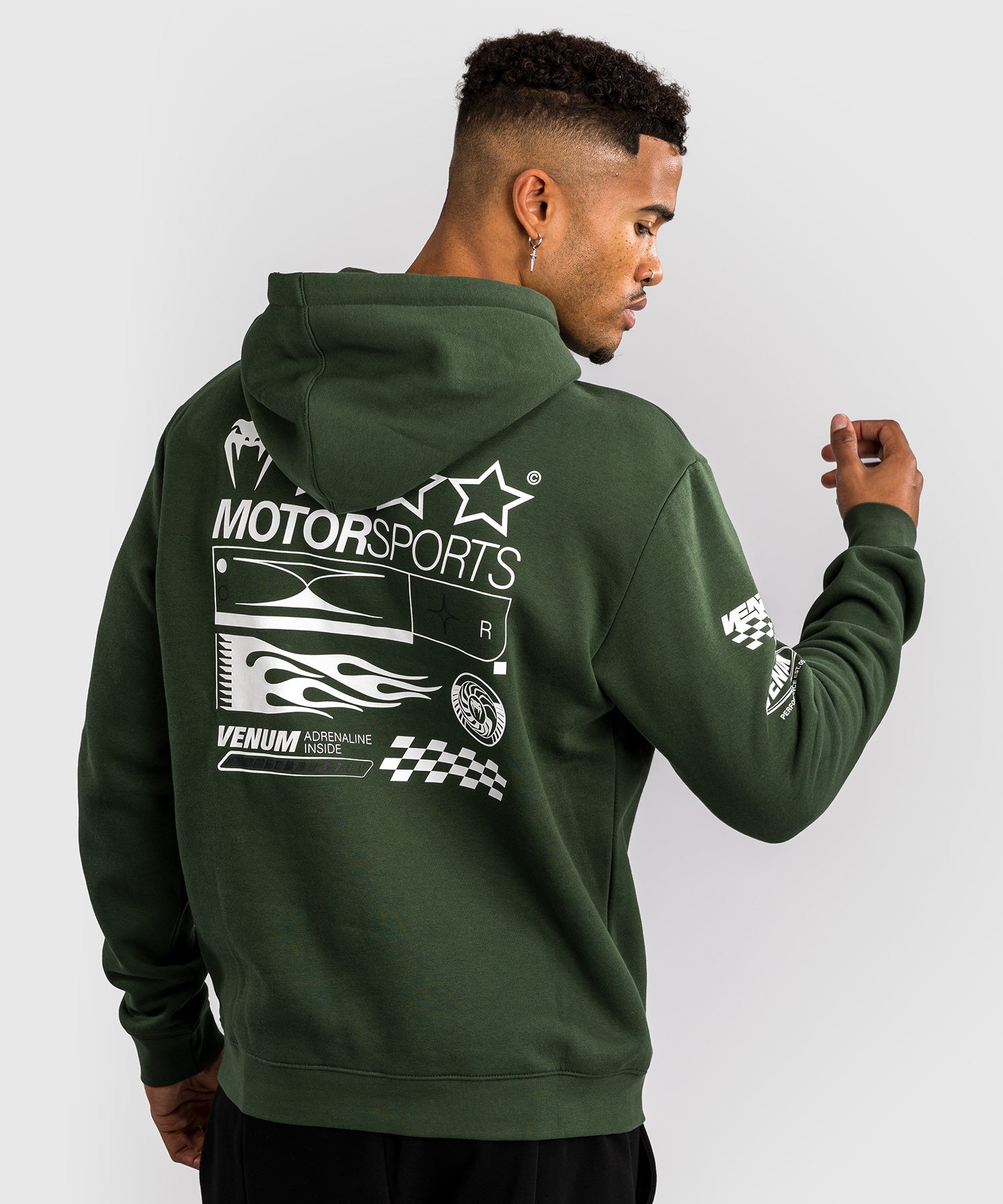 Venum Motorsport Hoodie – Tmavý les