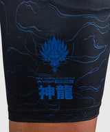 Venum Compressiebroek Thunder Dragon - Zwart/Koningsblauw