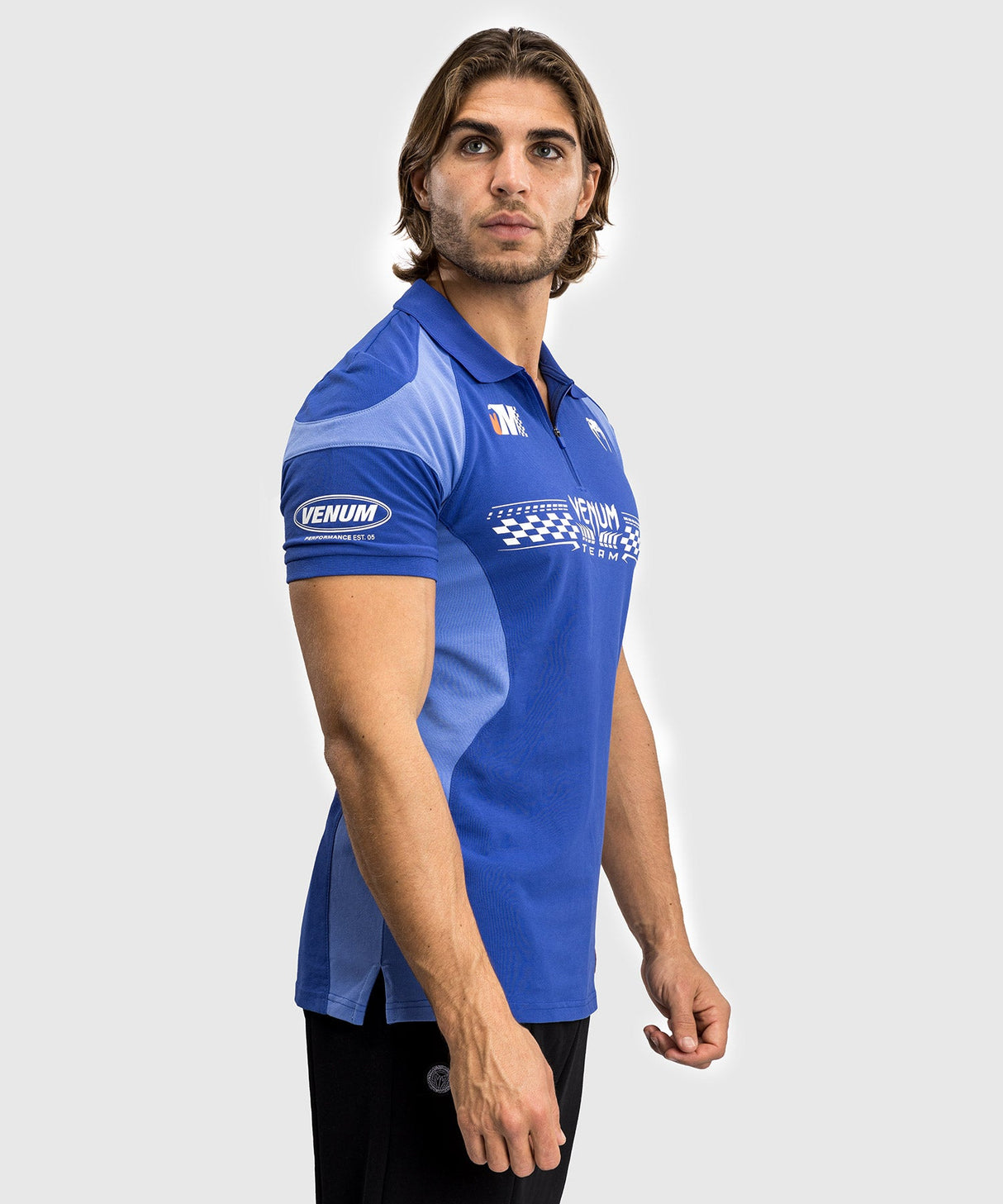 Venum Motorsport Polo - Koninklijk Blauw