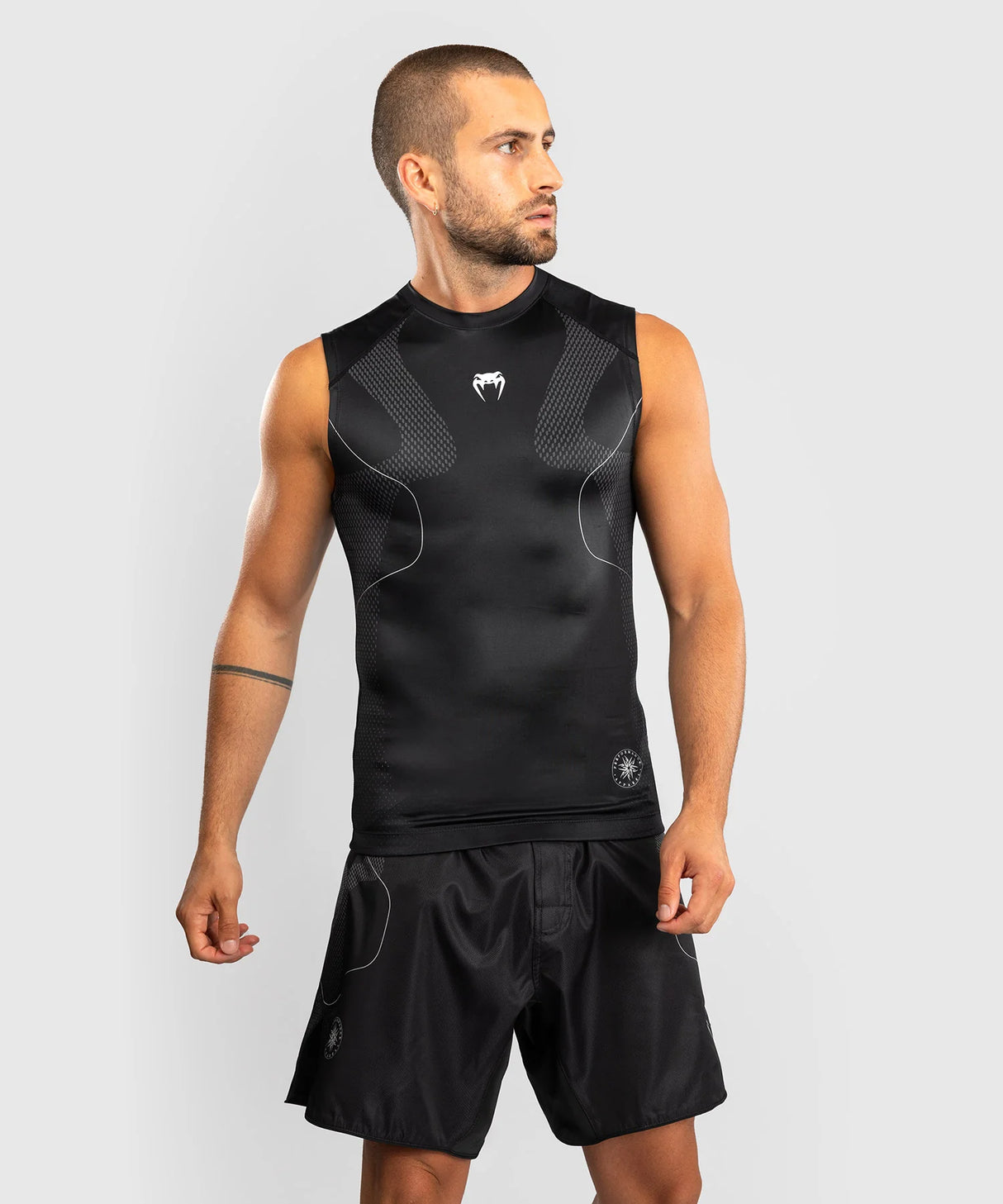 Venum Rashguard Mouwloos Nexus - Zwart