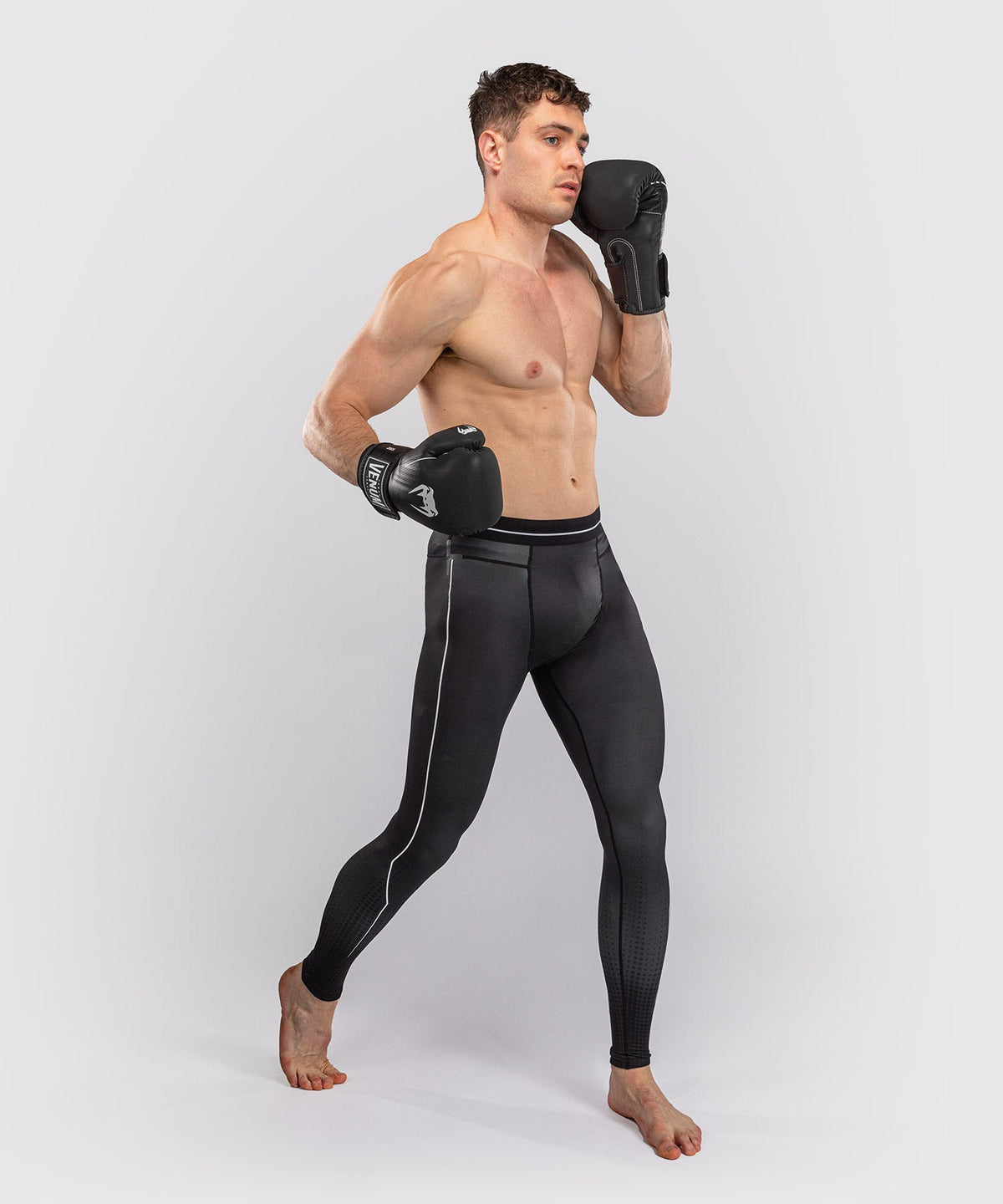 Venum Compressiebroek Stealth - Zwart/Wit