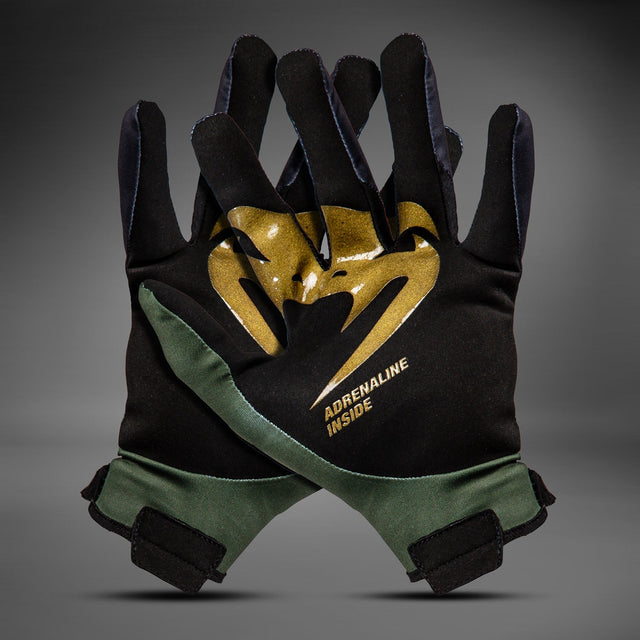 Venum MX Summer Motorhandschoenen - Zwart/Groen/Goud