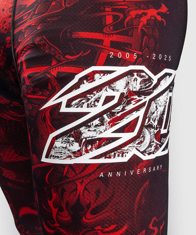 Venum Compressiebroek 20th Anniversary - Zwart/Rood