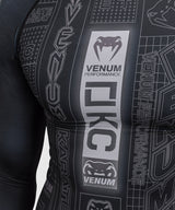 Venum Rashguard Karate Combat - Zwart/Grijs