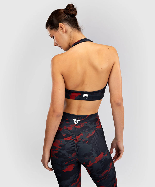 Sportovní podprsenka Venum x Sophia Rose – Urban Red Camo