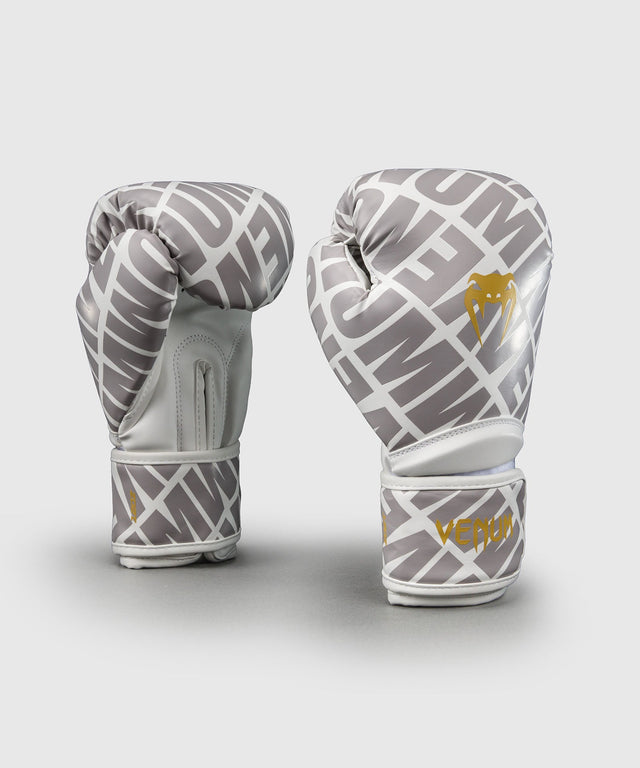 Gants de boxe Venum Contender 1.5 XT 3D – Blanc/Or