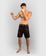 Venum MMA Shorts Quetzal Fury - Zwart/Rood/Goud