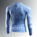 Hayabusa Rashguard Apex Vantage Lange Mouwen Dames - Blauw