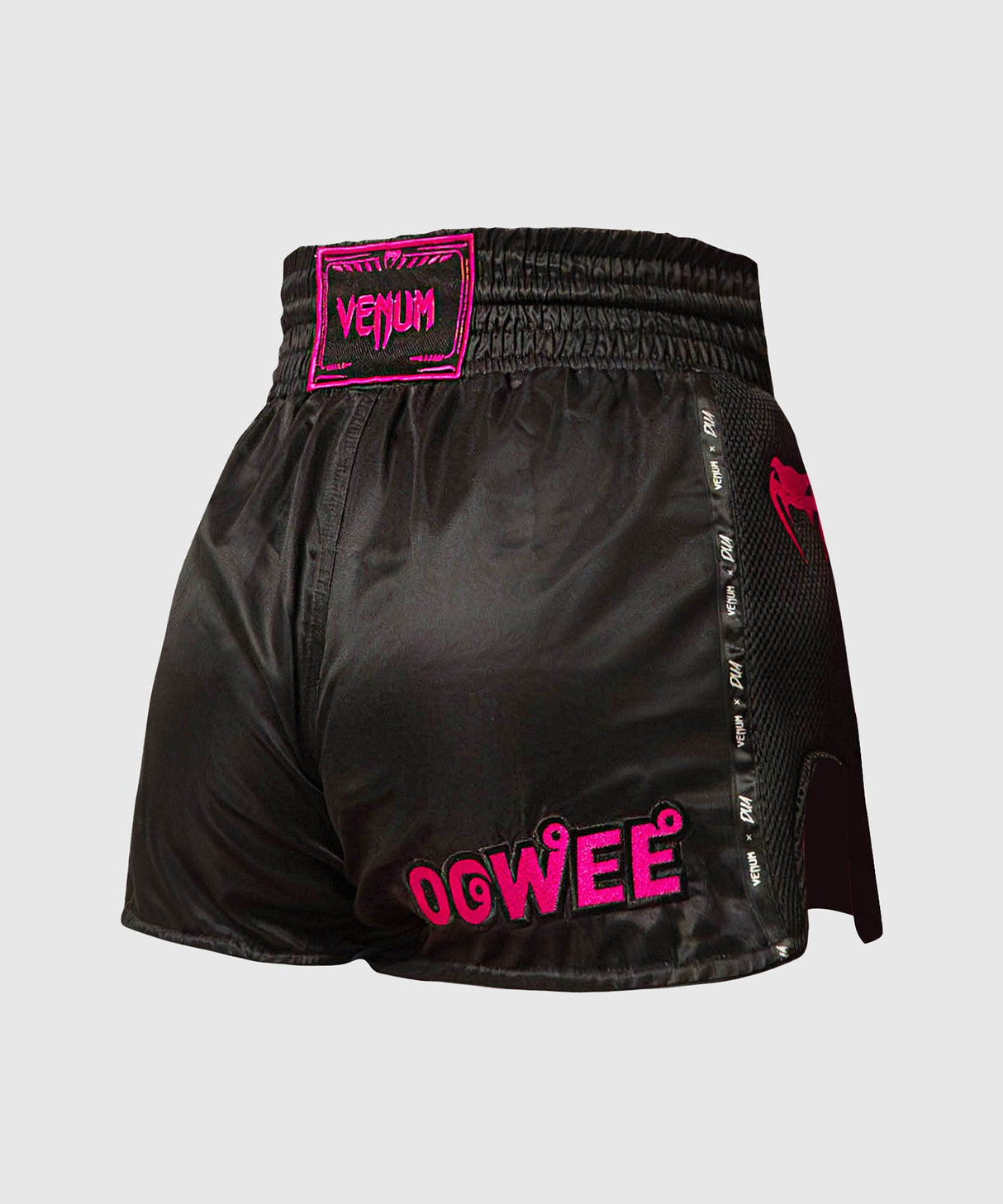 Venum Muay Thai Shorts x Dua - Zwart/Fuchsia Roze