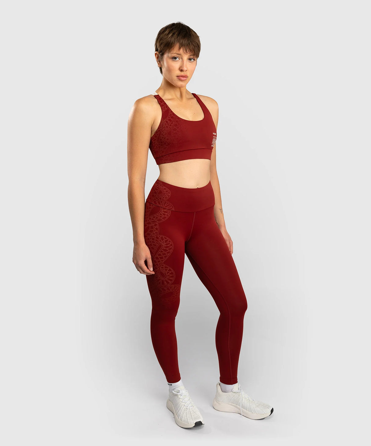 Venum Leggings Serpenti - Burgundy