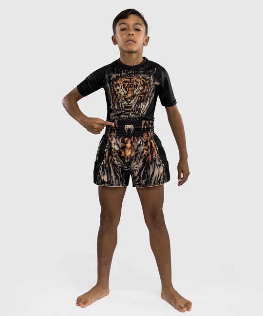 Venum Muay Thai Shorts Kids - Tiger
