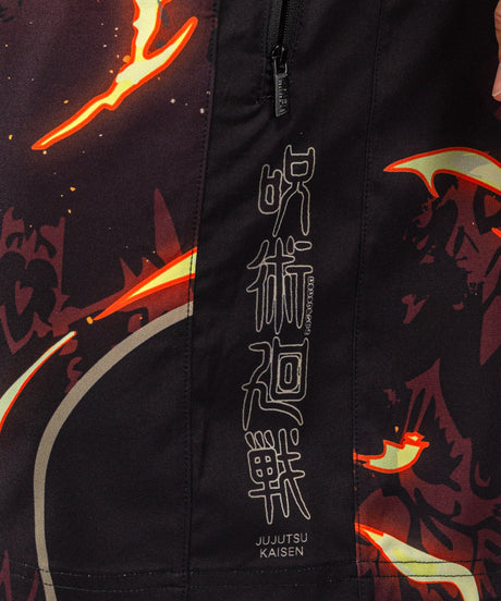 Venum Trainingsshorts Sukuna - Zwart/Lichtbeige