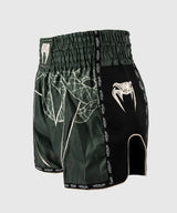 Venum Muay Thai Shorts Serpenti - Kaki Groen