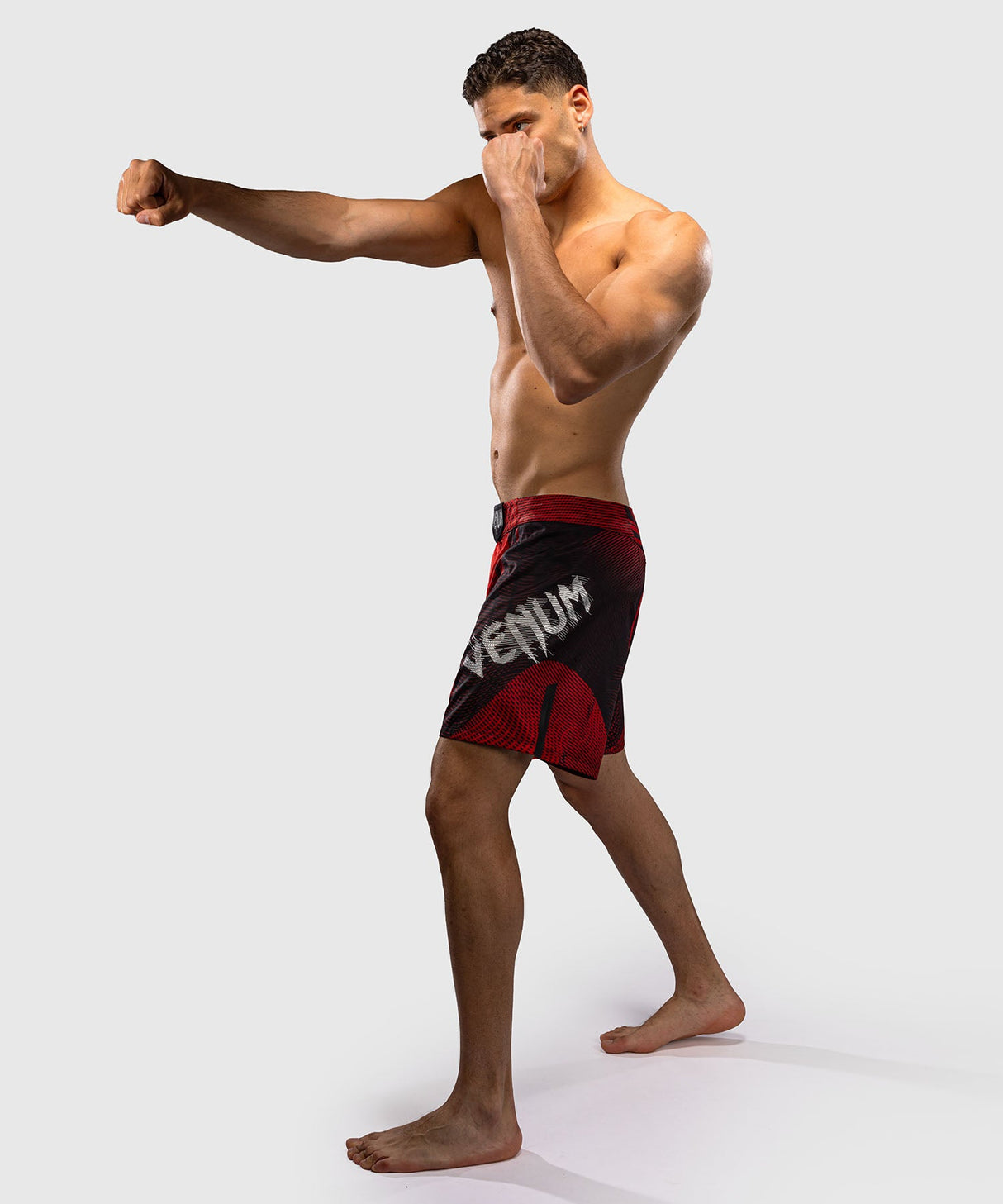 Venum MMA Shorts Galactic 3.0 - Rood/Zilver