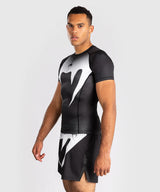 Venum No Gi Rashguard Korte Mouwen - Zwart/Wit