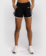 Venum Damen-Trainingsshorts Twilight – Schwarz/Weiß