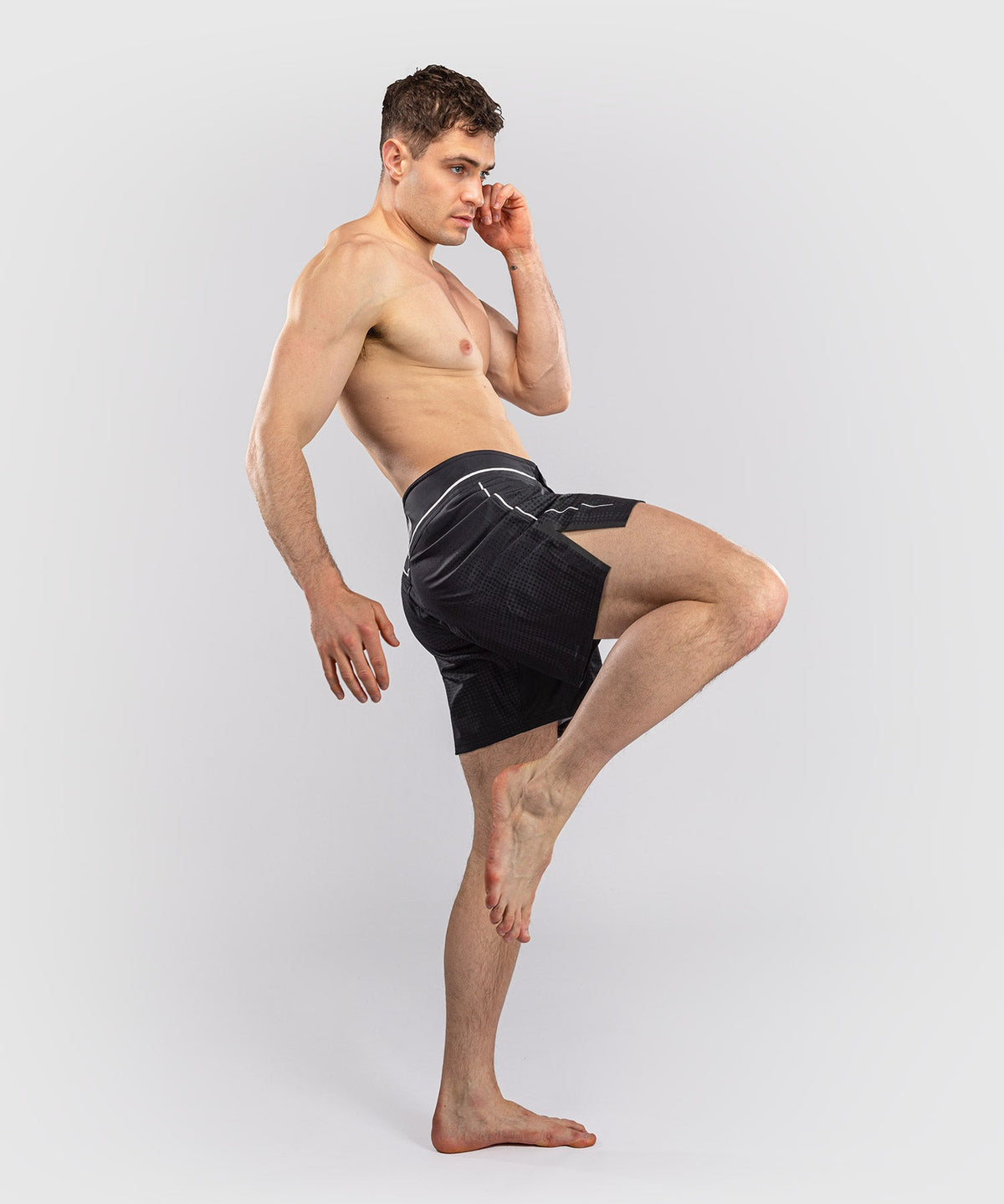 Venum MMA Shorts Stealth - Zwart/Wit