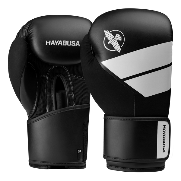 Hayabusa Bokshandschoenen S4 - Zwart/Wit