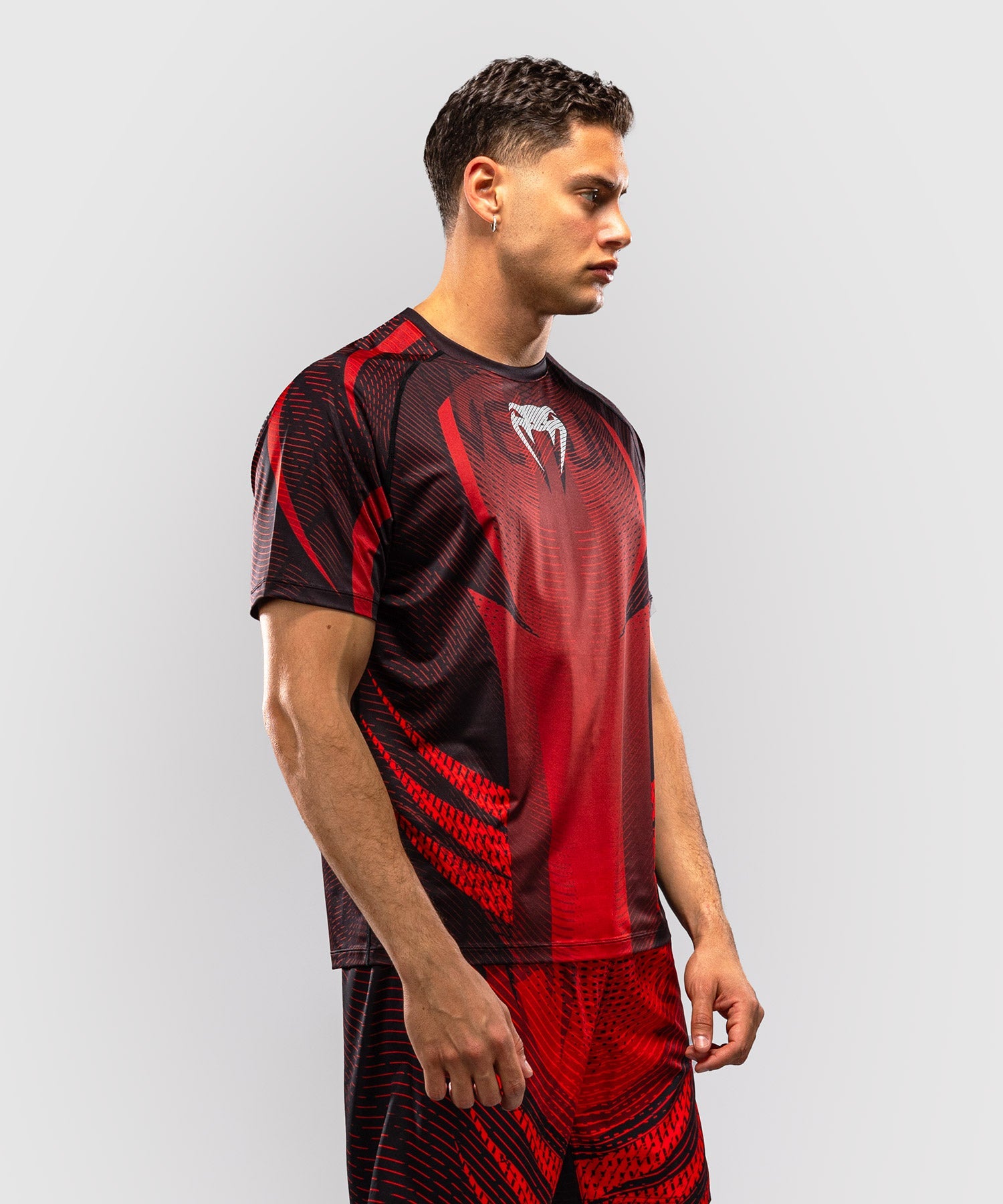 Venum T-Shirt Galactic 3.0 - Rood/Zilver