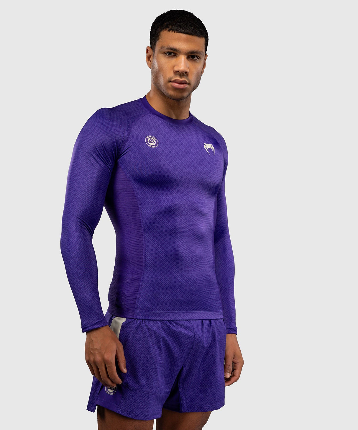 Venum Rashguard x Roger Gracie Academy - Paars
