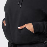 Hayabusa Hoodie Cozy Fleece Dames - Zwart