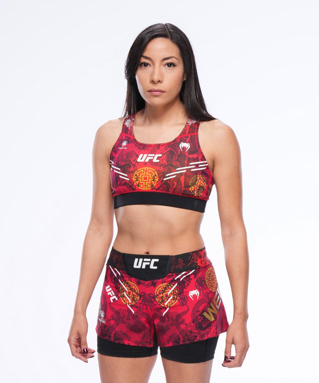 Bustier sport Venum UFC Unrivaled Zhang Weili – Roșu