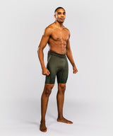 Venum MMA Shorts Stealth - Kaki/Donkergroen