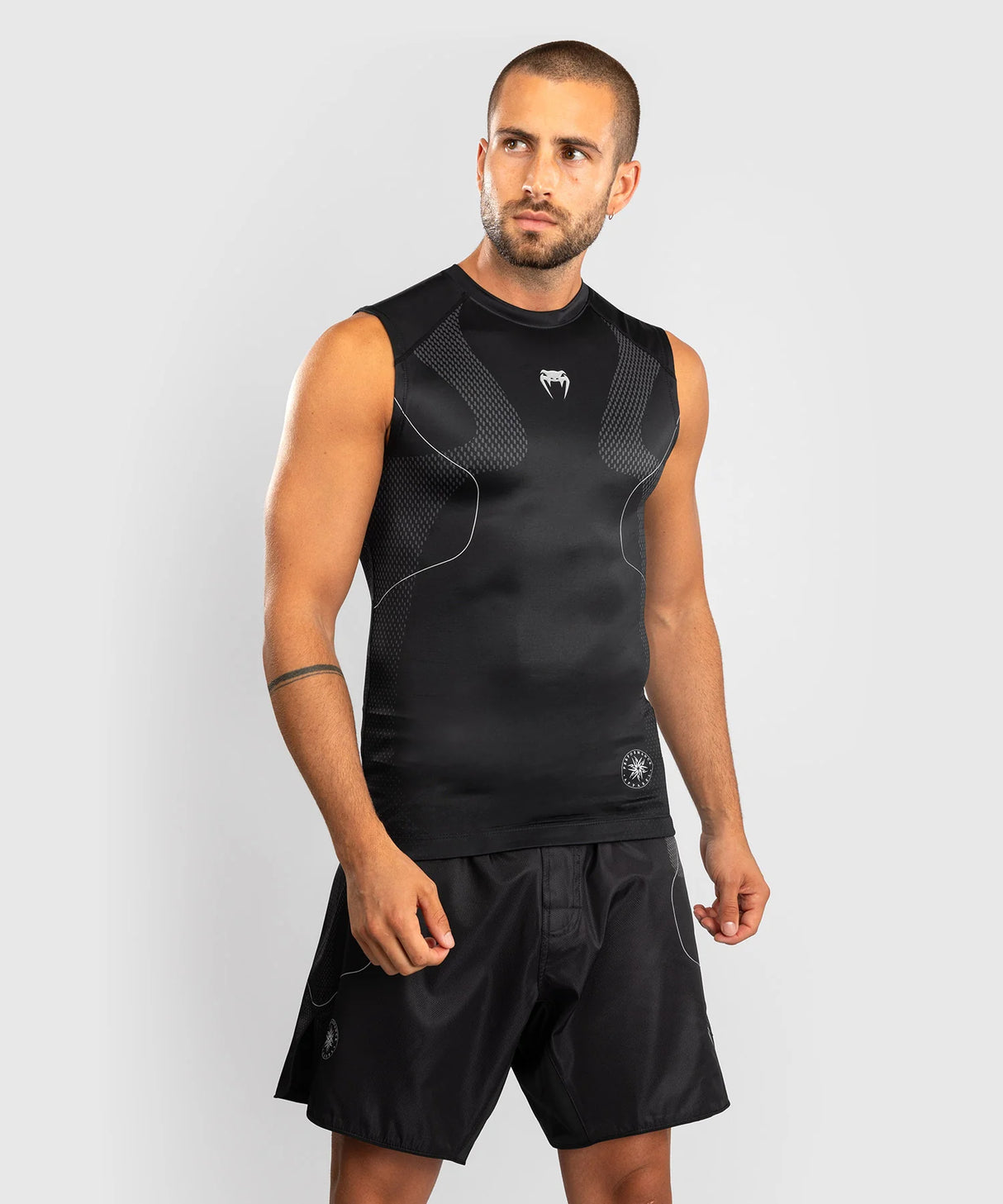 Venum Rashguard Mouwloos Nexus - Zwart