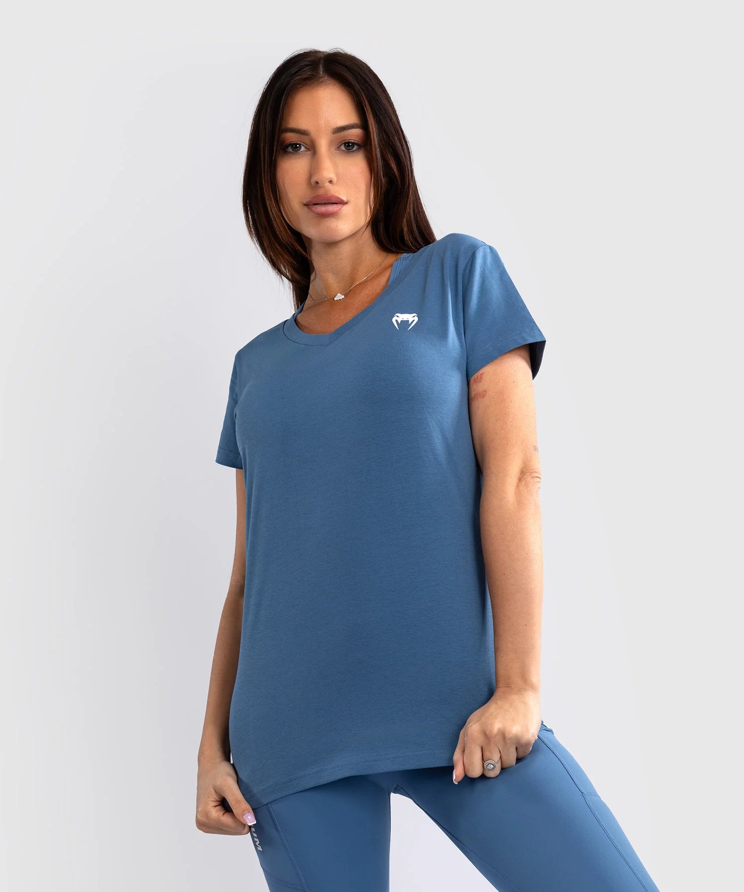 Venum Dames T-shirt Essential - Storm Blue