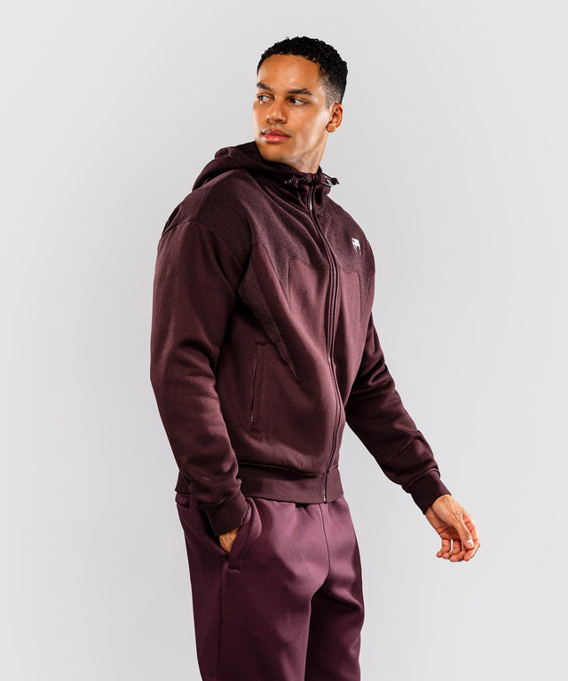 Chaqueta de entrenamiento Venum Attack Fleece & Weave – Burdeos