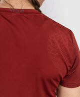Venum Dames Dry Tech T-Shirt Serpenti - Burgundy