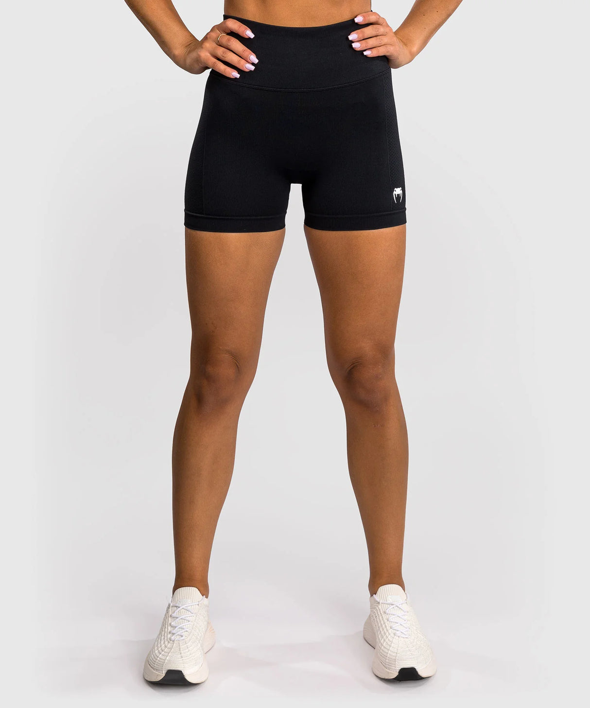 Venum Damen Sculpt Kompressionsshorts - Schwarz/Weiß