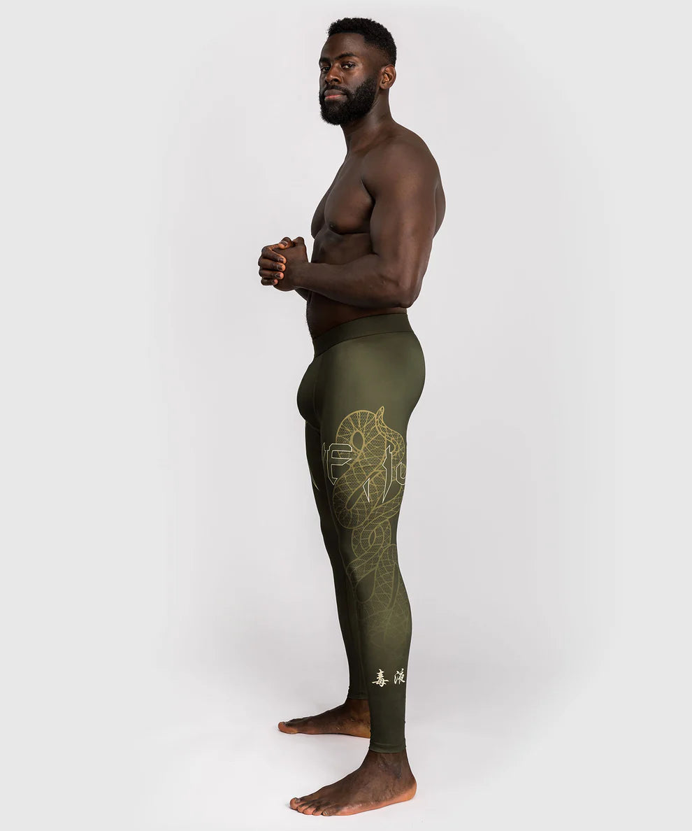 Venum Spats Serpenti - Kaki Groen