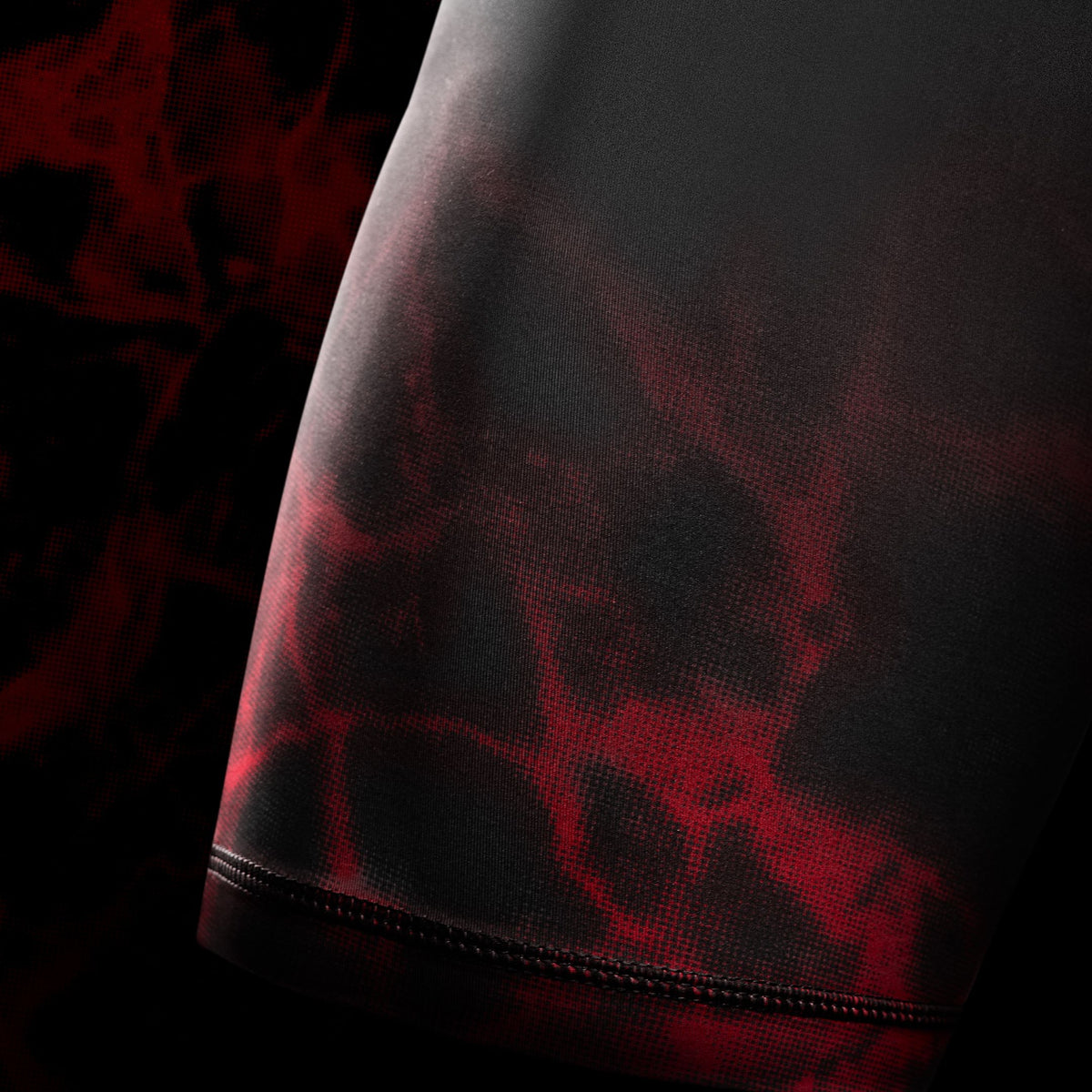 Hayabusa x UFC BJJ Compression shorts – Black/Red