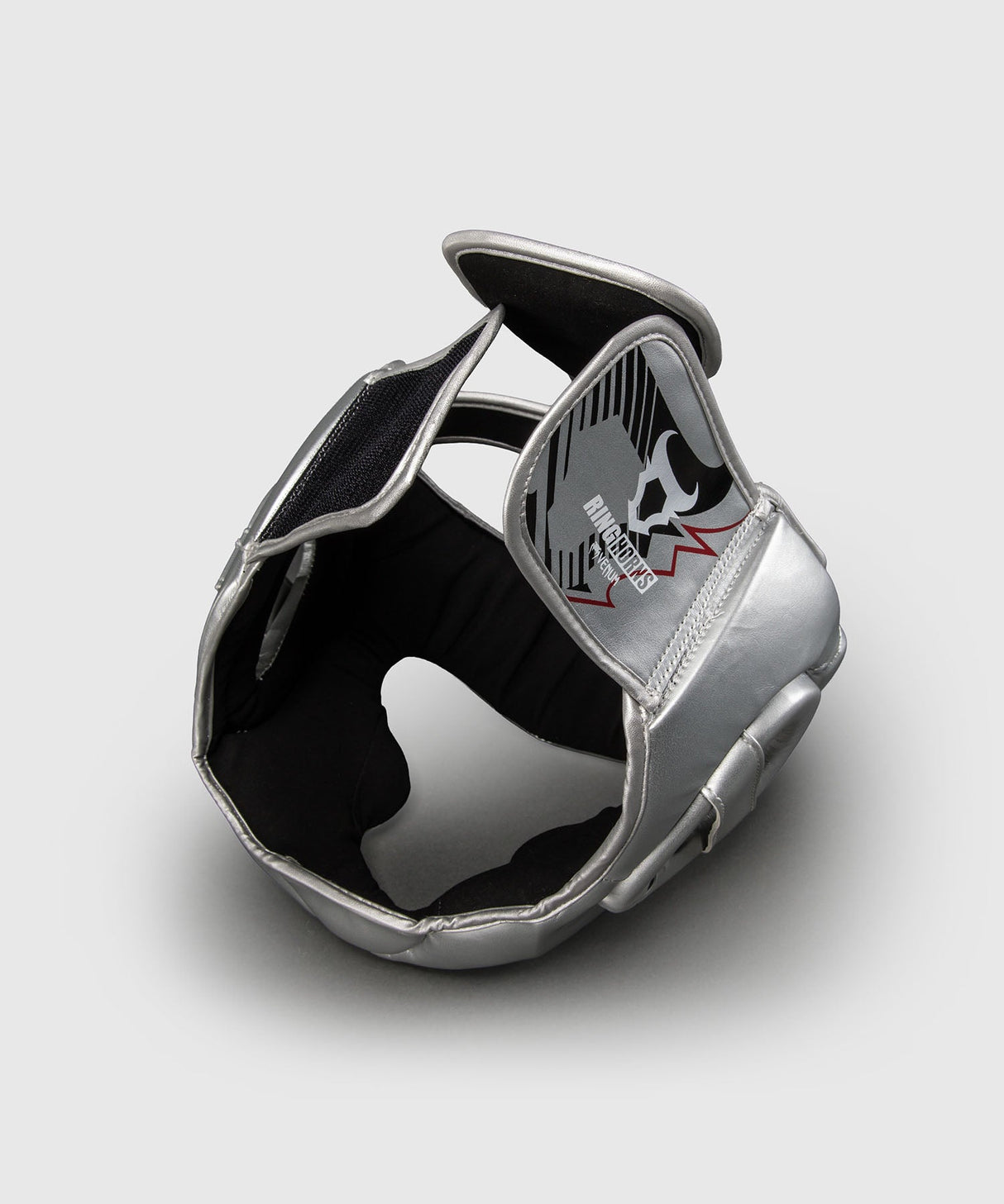Ringhorns Charger Headgear Zilver/Zwart - detail