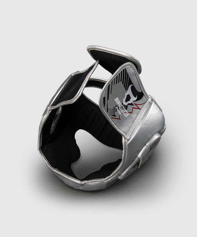 Ringhorns Charger Headgear Zilver/Zwart - detail