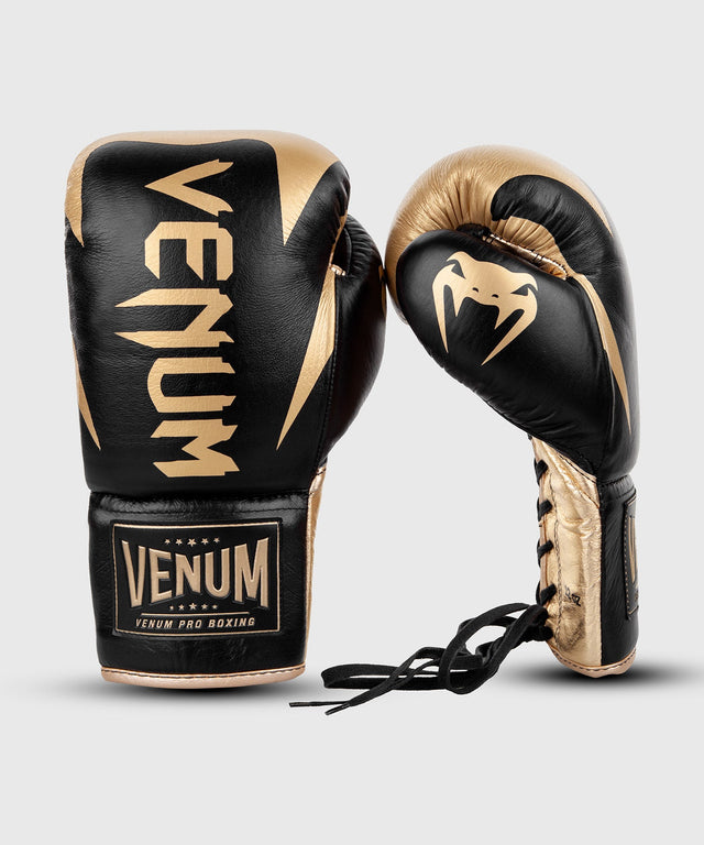 Mănuși de box Venum Hammer – Negru/Auriu