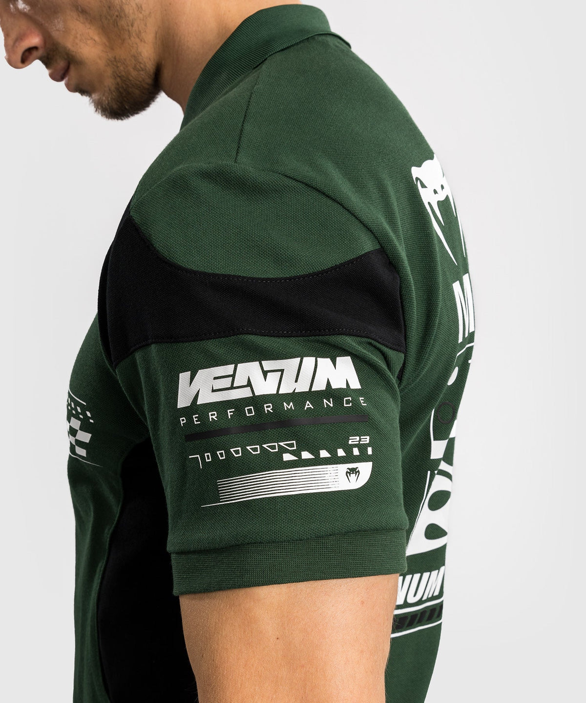 Venum Motorsport Polo - Diep Groen