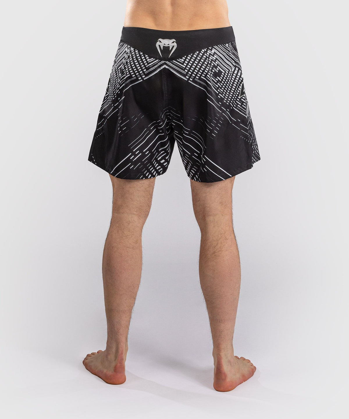 Venum MMA Shorts Midnight Fury - Zwart/Grijs/Zilver
