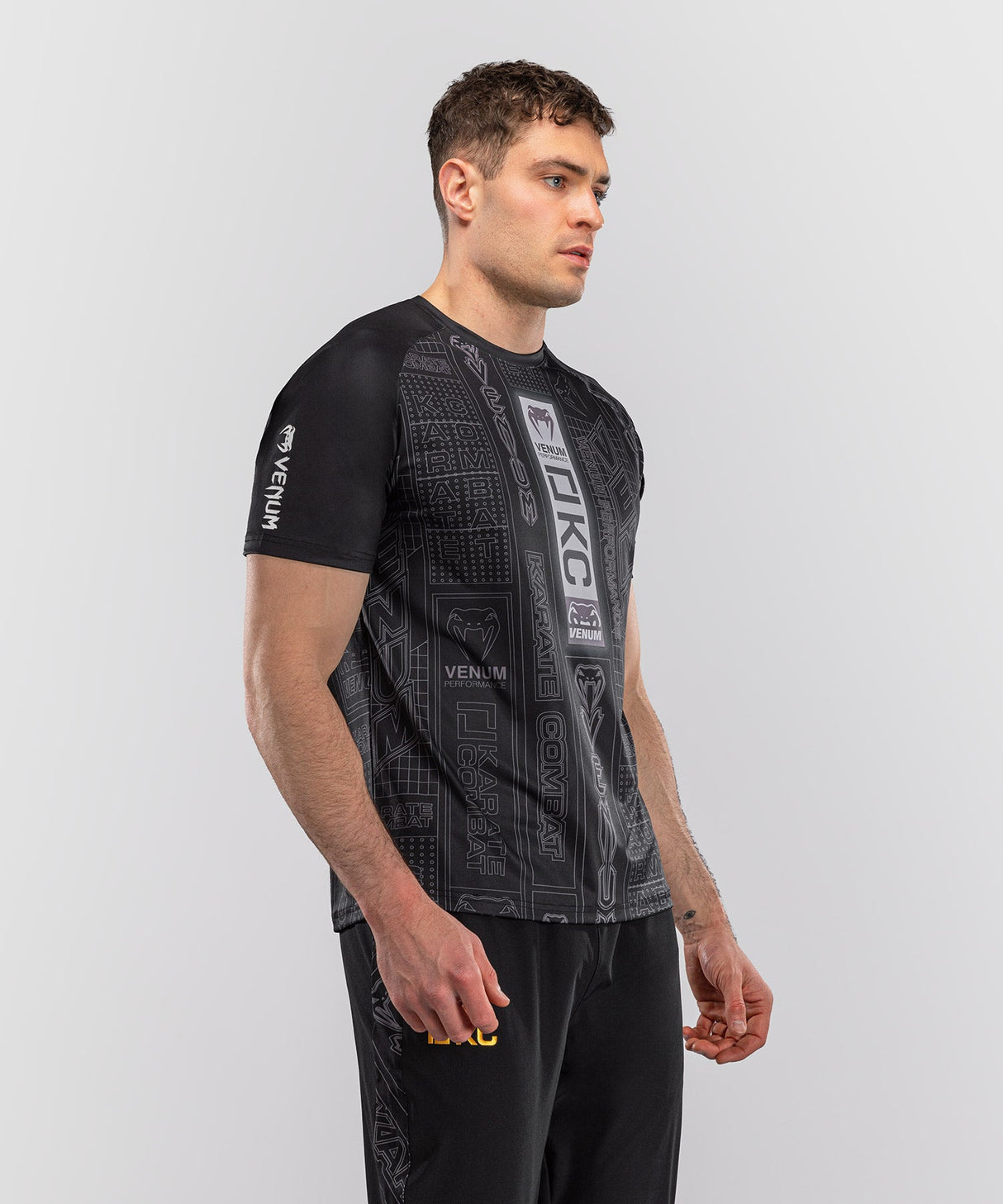 Venum Tank Top Karate Combat Dry Tech - Zwart/Grijs