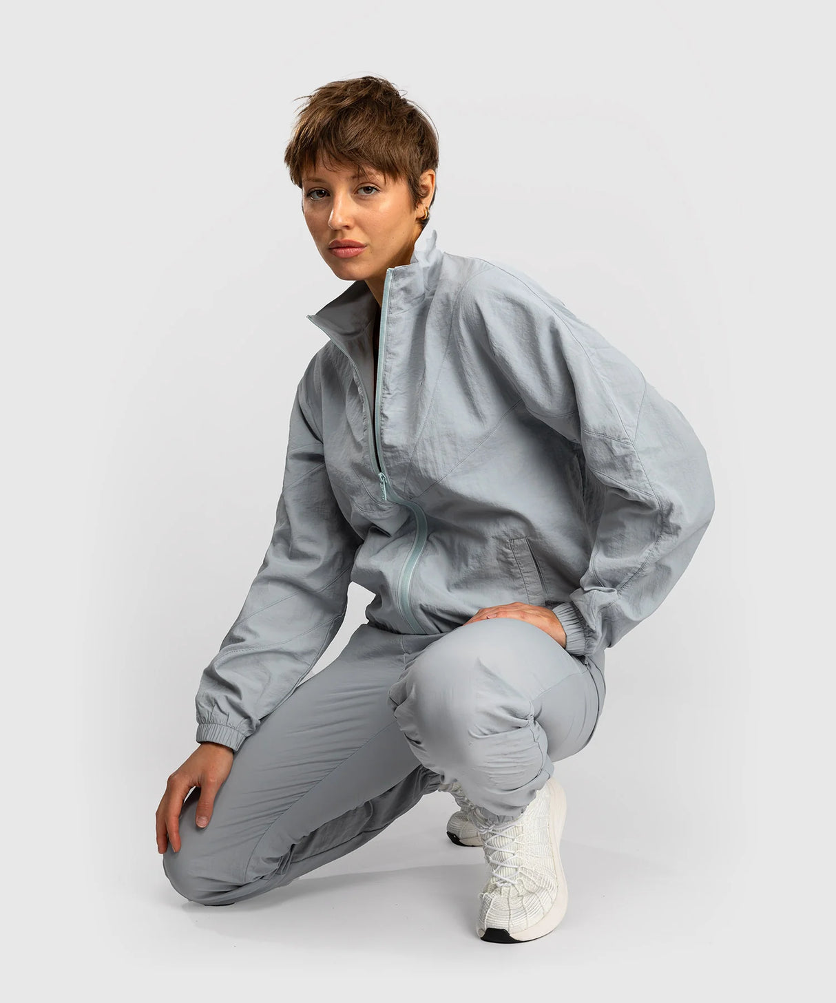 Venum Damen-Trainingsjacke Vectra – Sturmblau