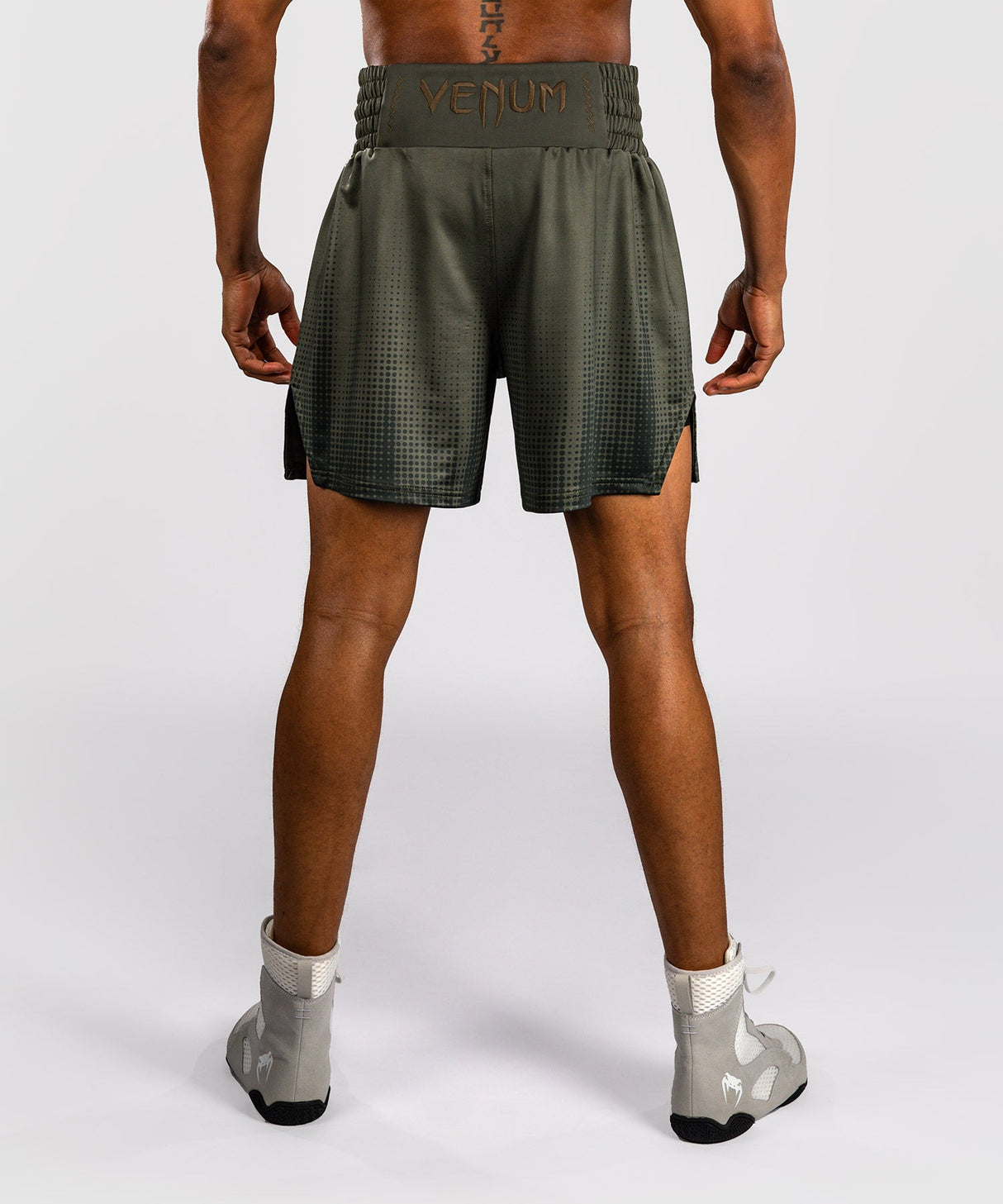Venum Boksshorts Stealth - Kaki/Donkergroen