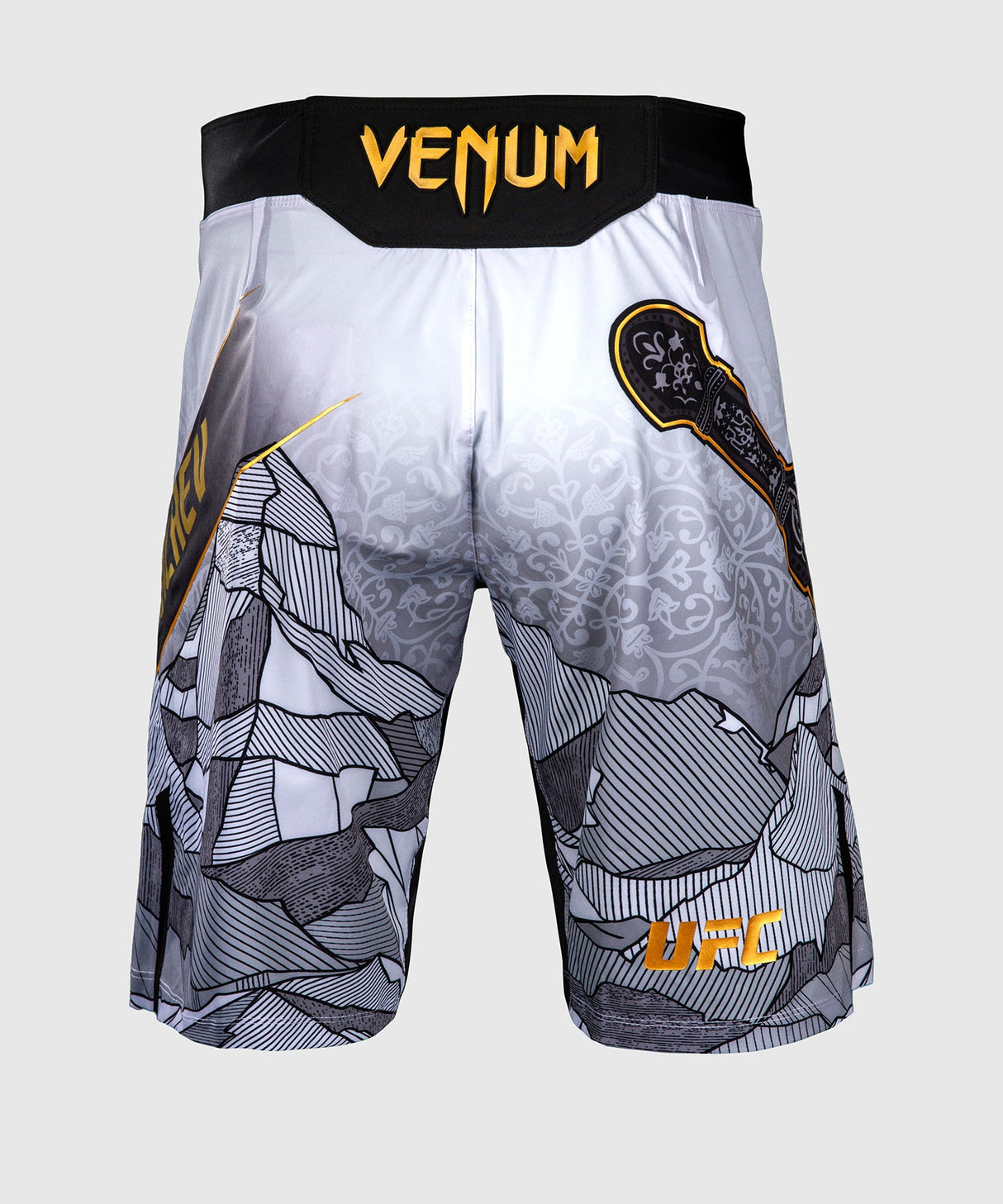 Venum UFC MMA Shorts Islam Makhachev - Wit/Zwart